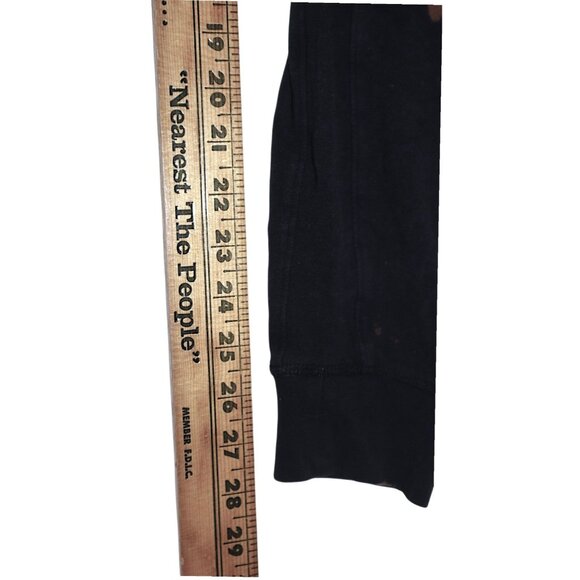 Thrashed Alo Yoga XS Black & Brown Tie-Dye Joggers With Zipper Pockets Grunge - Picture 13 of 13